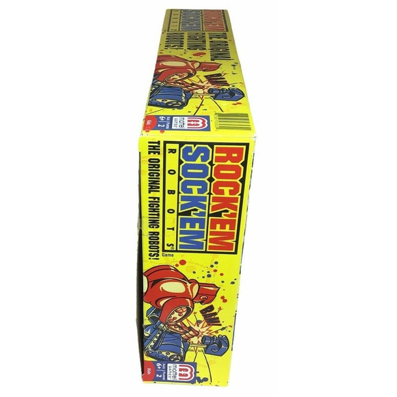 Rockem Sockem Fighting Robots Toy Boxing Game Vintage Classic Works Great w/ Box - Picture 6 of 10